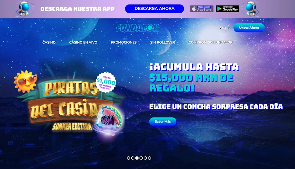 main page fundalor casino mexico