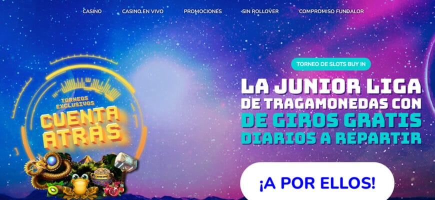 LA JUNIOR LIGA DE TRAGAMONEDAS CON
